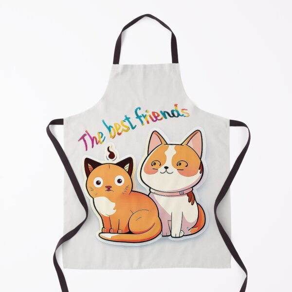 Item preview, Cat and Dog kawaii illustration style#5 designed and sold by FunArt4You.