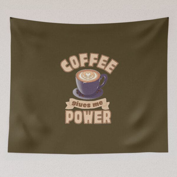 Item preview, Coffee Gives Me Power designed and sold by Joy Poddar.