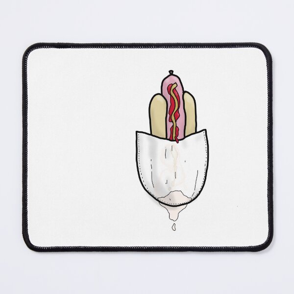 Item preview, Pocket hotdog! - cartoon tattoo style designed and sold by Dopamine Dumpster.