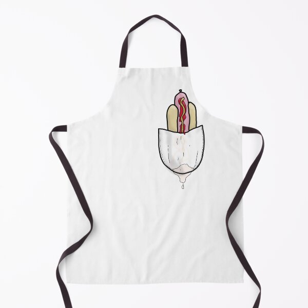 Item preview, Pocket hotdog! - cartoon tattoo style designed and sold by Dopamine Dumpster.