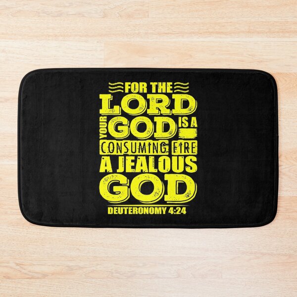 Item preview, For the LORD your God is a jealous God. Deuteronomy 4:24 designed and sold by plushism.