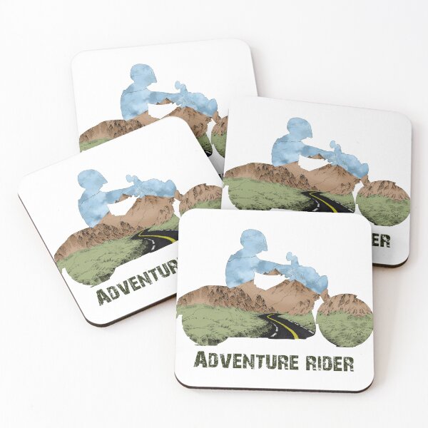 Item preview, Adventure Rider Mountain Biker Road Trip designed and sold by travelesque.
