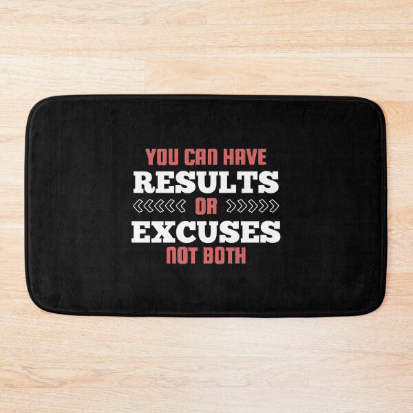 Item preview, Results Or Excuses designed and sold by Joy Poddar.