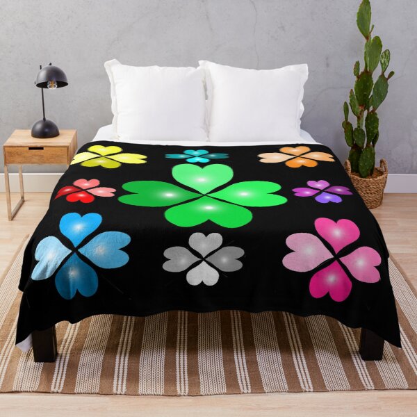 Item preview, Colorful Four-leaf clover designed and sold by Shirley cute art .