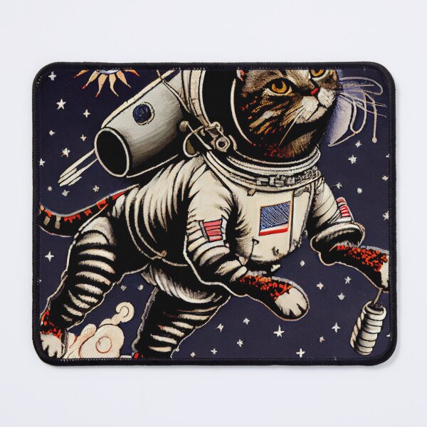 Item preview, Cosmonaut Cat designed and sold by dholzric.