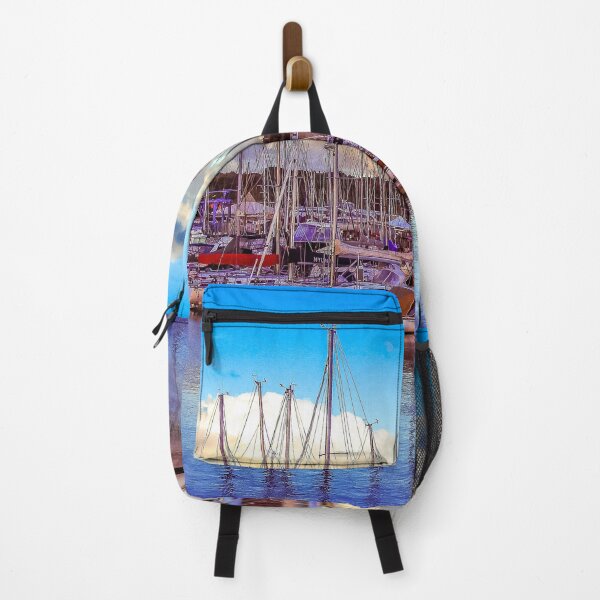 Item preview, Moored boats designed and sold by Leonie Morris.