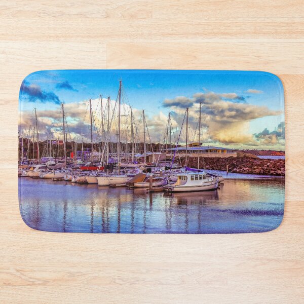 Item preview, Moored boats designed and sold by Leonie Morris.