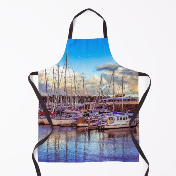 Item preview, Moored boats designed and sold by Leonie Morris.