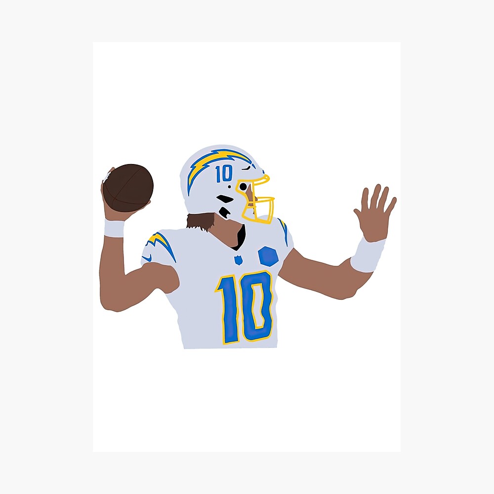 Justin Herbert #10  Chargers football, Nfl football wallpaper, Football  wallpaper