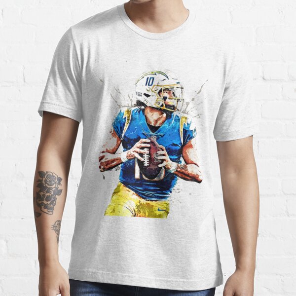 justin herbert art Essential T-Shirt for Sale by JordanCoopers