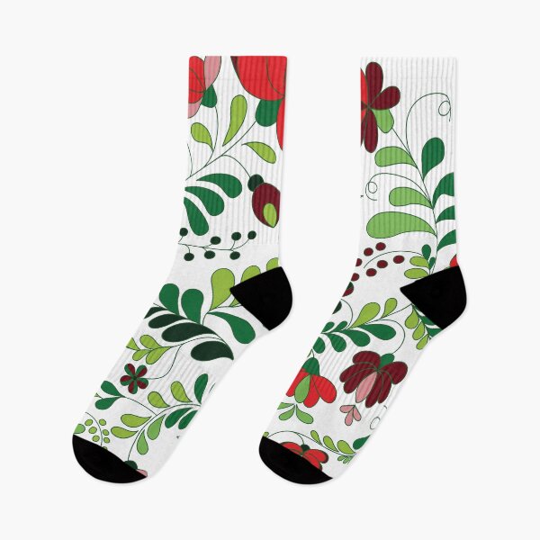 Item preview, Boho style Floral Folk Art designed and sold by Molnarisa.