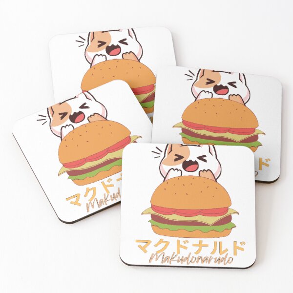 Item preview, Cat with burger-cats pets designed and sold by Annelley.