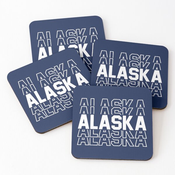 Item preview, Alaska State Repeated Text designed and sold by sweetbelle.