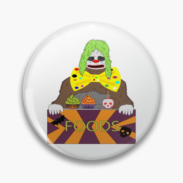 Item preview, Big lez show clown halloween truck giving children halloween cupcakes and sweet skull apples  designed and sold by heiajen56.