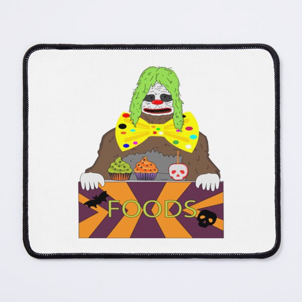 Item preview, Big lez show clown halloween truck giving children halloween cupcakes and sweet skull apples designed and sold by heiajen56.