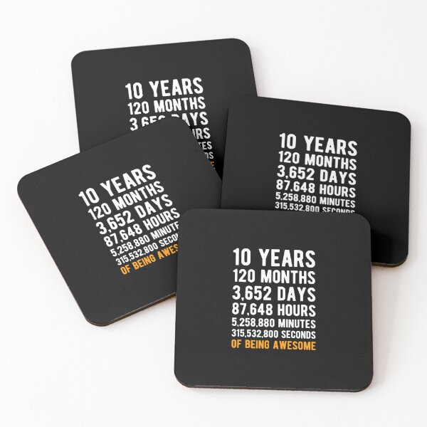 Item preview, 10th Birthday Gift 10 Years Old Being Awesome designed and sold by ferraudionne.