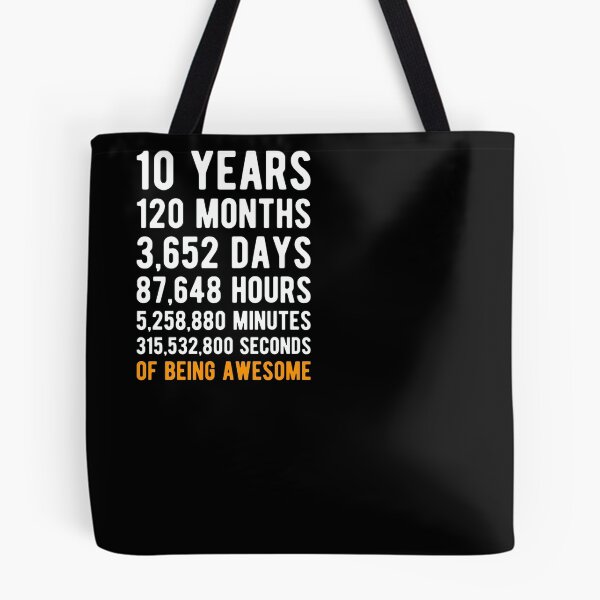 Item preview, 10th Birthday Gift 10 Years Old Being Awesome designed and sold by ferraudionne.