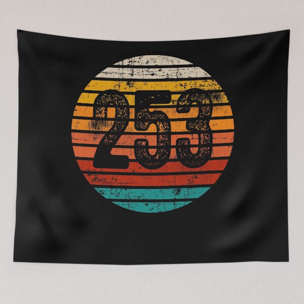 Item preview, Distressed Vintage Sunset 253 Area Code designed and sold by Gold Wings Tees.
