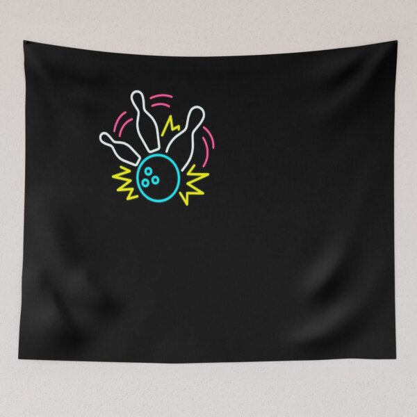 Item preview, 80s Retro Neon Sign Strike Bowling designed and sold by ferraudionne.