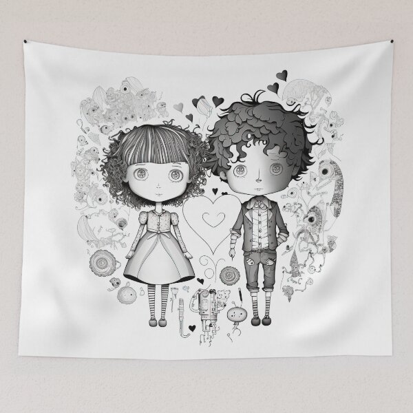 Item preview, Zombie Love A Romance gift for love never dies designed and sold by Delltaman.