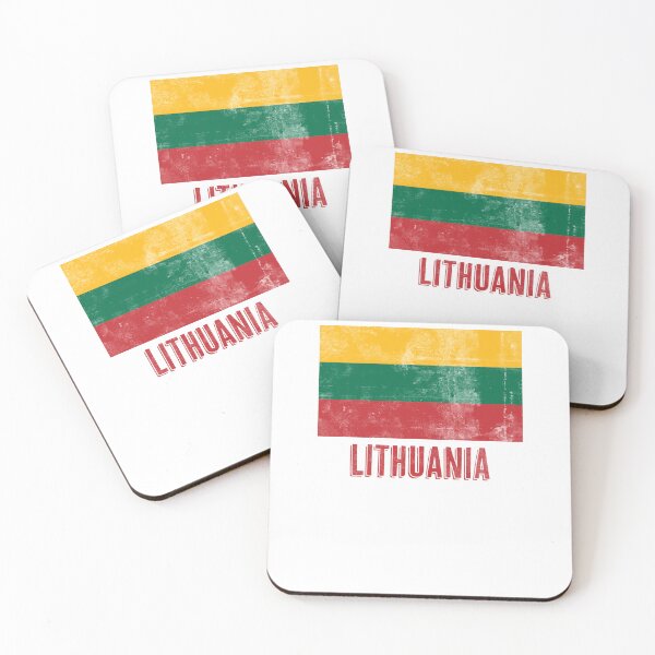 Item preview, Flag of Lithuania "Grunge" look. designed and sold by KTSubz Faith & Fun Designs.