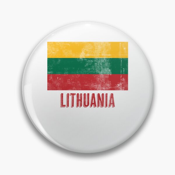 Item preview, Flag of Lithuania "Grunge" look. designed and sold by KTSubz Faith & Fun Designs.