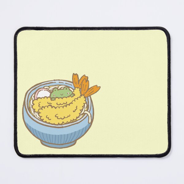 Item preview, frog in udon bowl designed and sold by zabazaba.