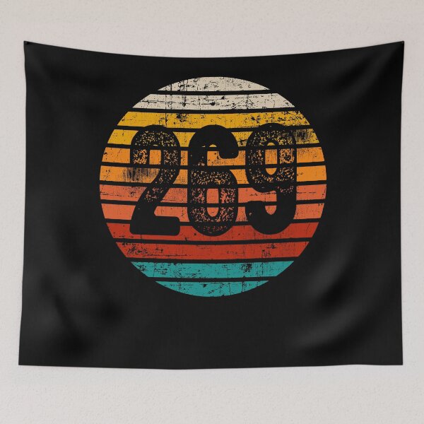Item preview, Distressed Vintage Sunset 269 Area Code designed and sold by Gold Wings Tees.