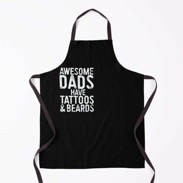 Item preview, Awesome dads have tattoos and beards designed and sold by ferraudionne.