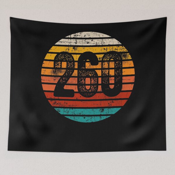 Item preview, Distressed Vintage Sunset 260 Area Code designed and sold by Gold Wings Tees.