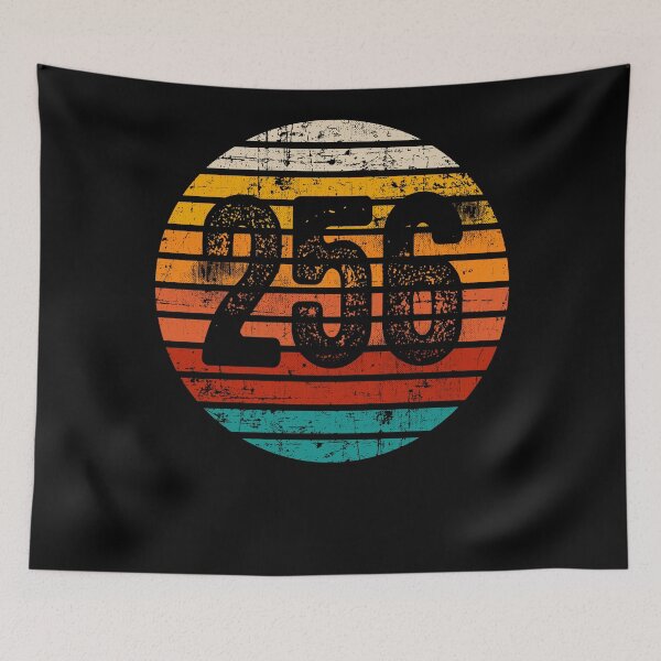 Item preview, Distressed Vintage Sunset 256 Area Code designed and sold by Gold Wings Tees.