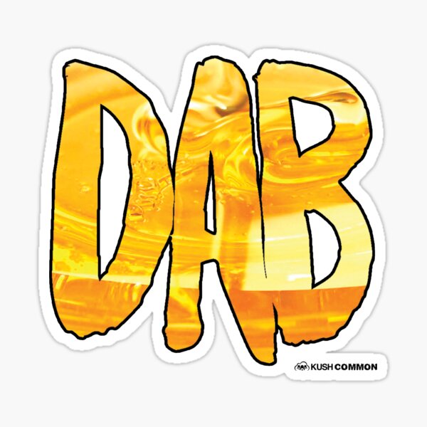 DAB Honey Sticker