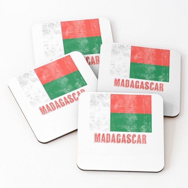 Item preview, Flag of Madagascar "Grunge" look. designed and sold by KTSubz Faith & Fun Designs.