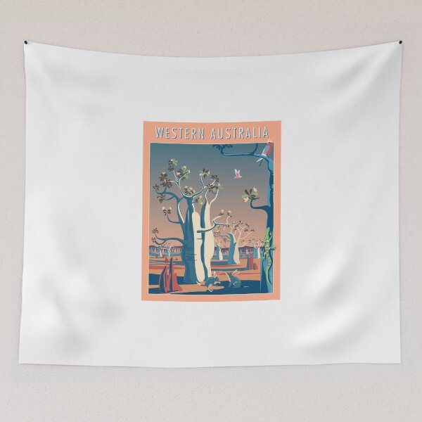 Item preview, Bilbies and Boabs - Western Australia designed and sold by contourcreative.