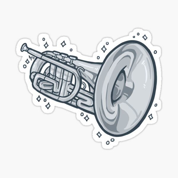 Item preview, Mellophone!! (Silver) designed and sold by Art of Keymintt.