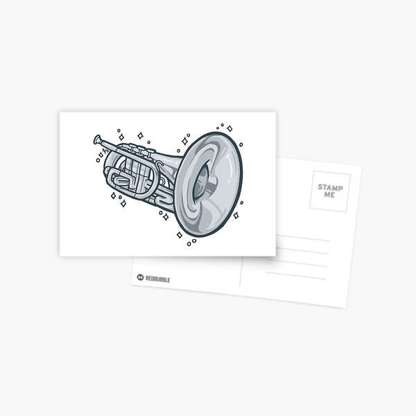 Item preview, Mellophone!! (Silver) designed and sold by Art of Keymintt.