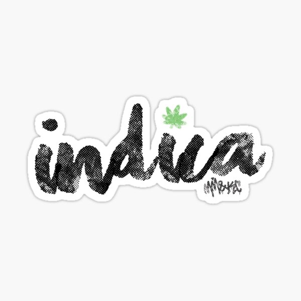 Indica Sticker