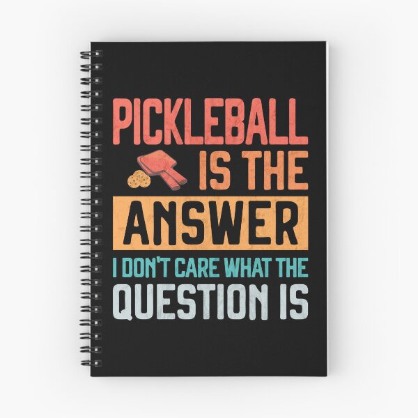 Item preview, Pickleball is the Answer Funny pun for pickleballers Pickleball Humor designed and sold by grinta2021.