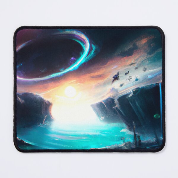 Item preview, The end of the world, whre the ocean falls in to the starfull cosmos designed and sold by Jaroslav Hubert.