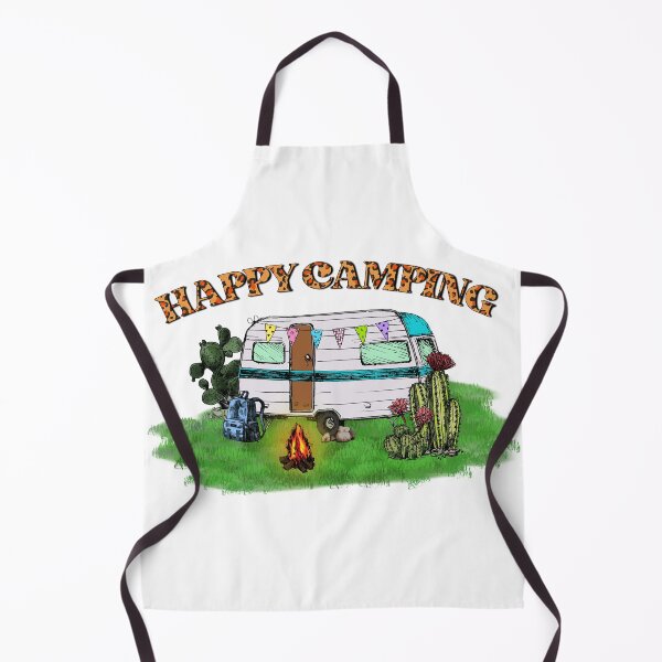 Item preview, Happy Camping Campfire Adventure Leopard Skin Sublimation designed and sold by travelesque.