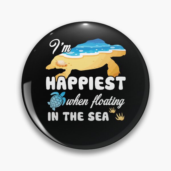 Item preview, Turtle - I'm Happiest Turtle When Floating In The Sea designed and sold by UnknownArtistt.
