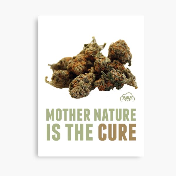 Mother Nature is the Cure Canvas Print