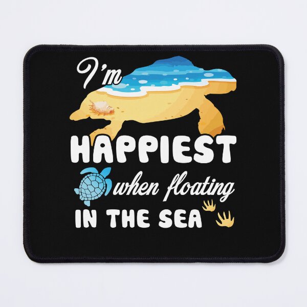 Item preview, Turtle - I'm Happiest Turtle When Floating In The Sea designed and sold by UnknownArtistt.