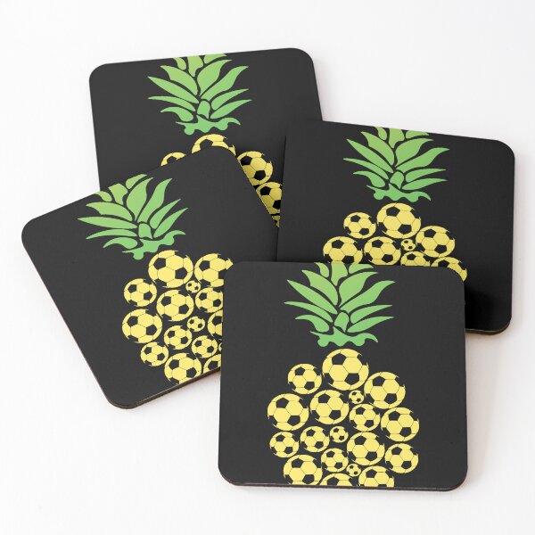 Item preview, Cute Soccer Pineapple Flat Gift Soccer Lover designed and sold by sheamgjirij.