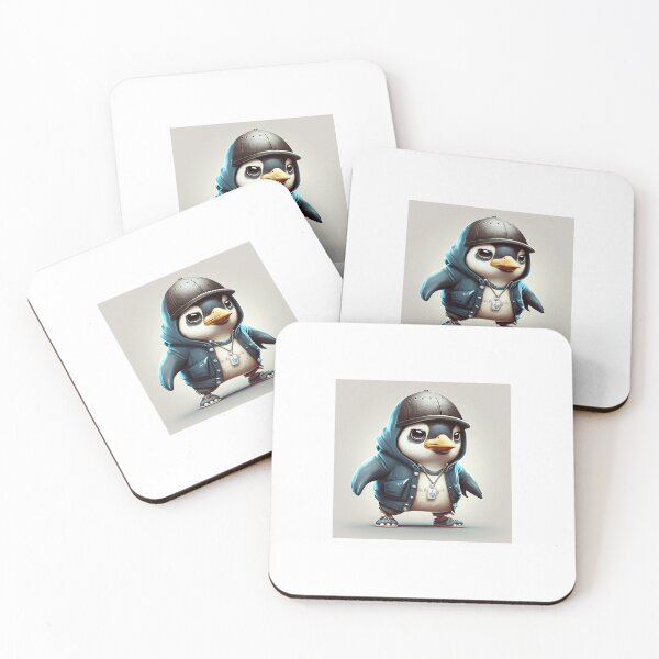 Item preview, Cute Hip Hop Penguin designed and sold by PixelPerfectCo.