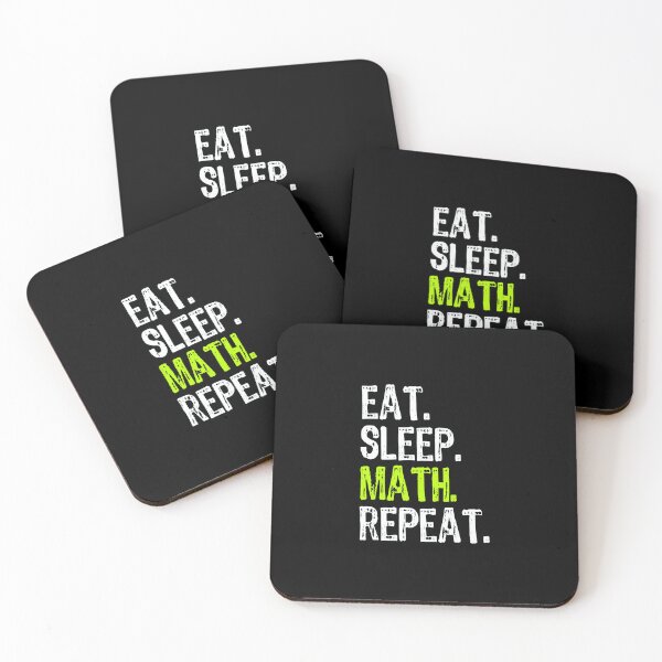 Item preview, Eat sleep math repeat designed and sold by ferraudionne.