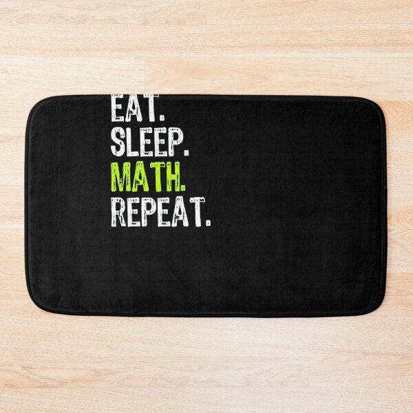 Item preview, Eat sleep math repeat designed and sold by ferraudionne.