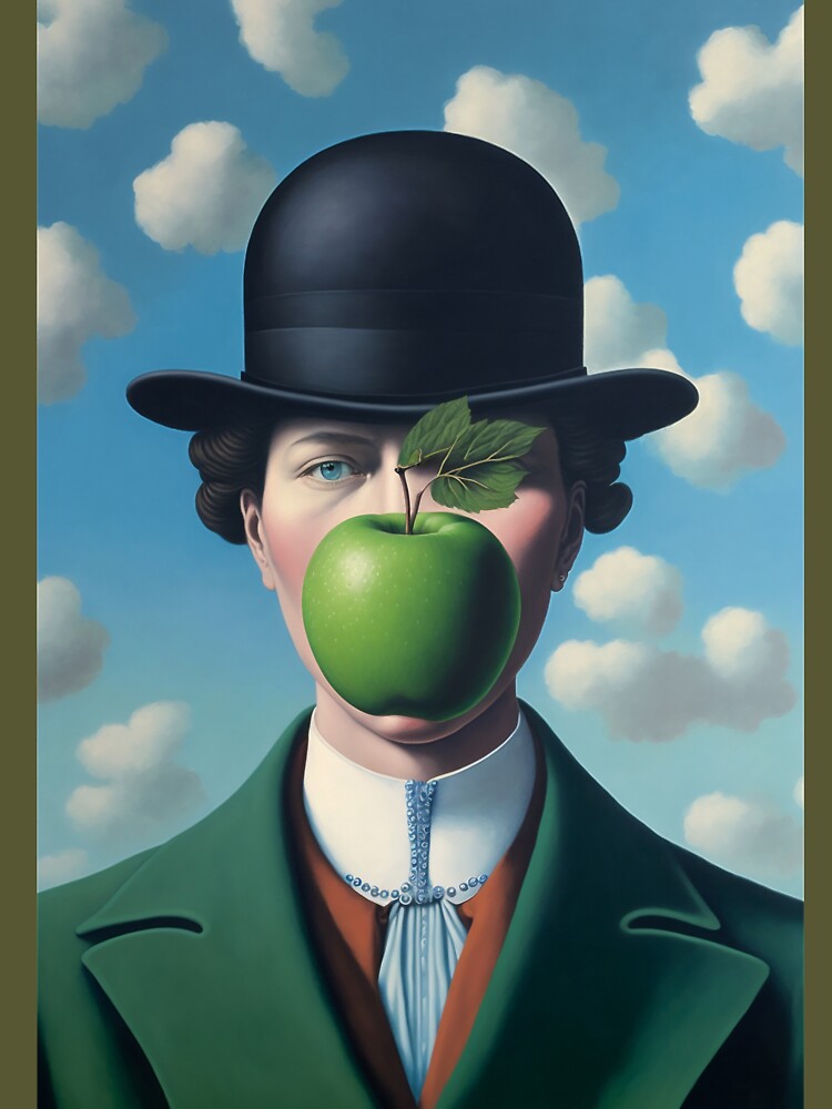 René Magritte  Untitled (Homme au chapeau melon) (from the Le