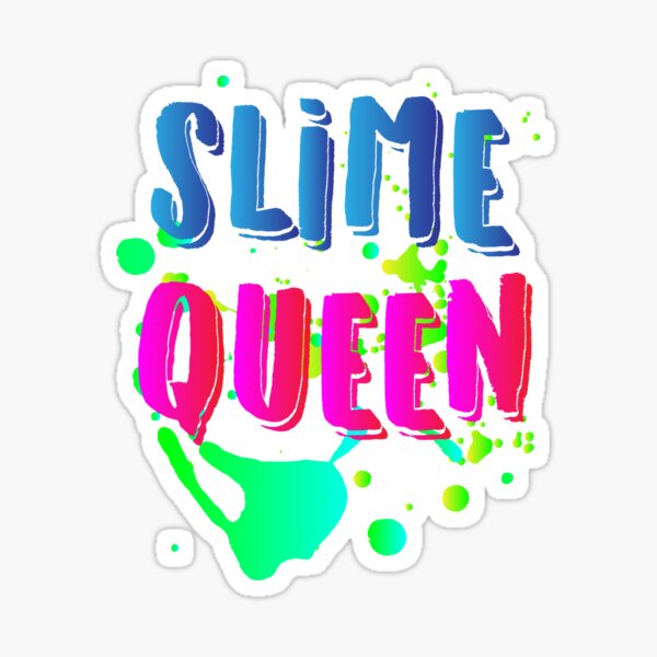 Slime Puddle Cool Cute Adorable for Slime Maker Sticker