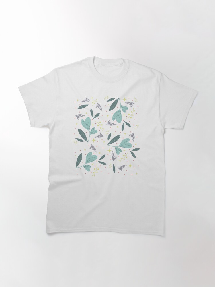Imagen 3 de 7, Camiseta clásica con la obra Flores , diseñada y vendida por AnaidZahori.